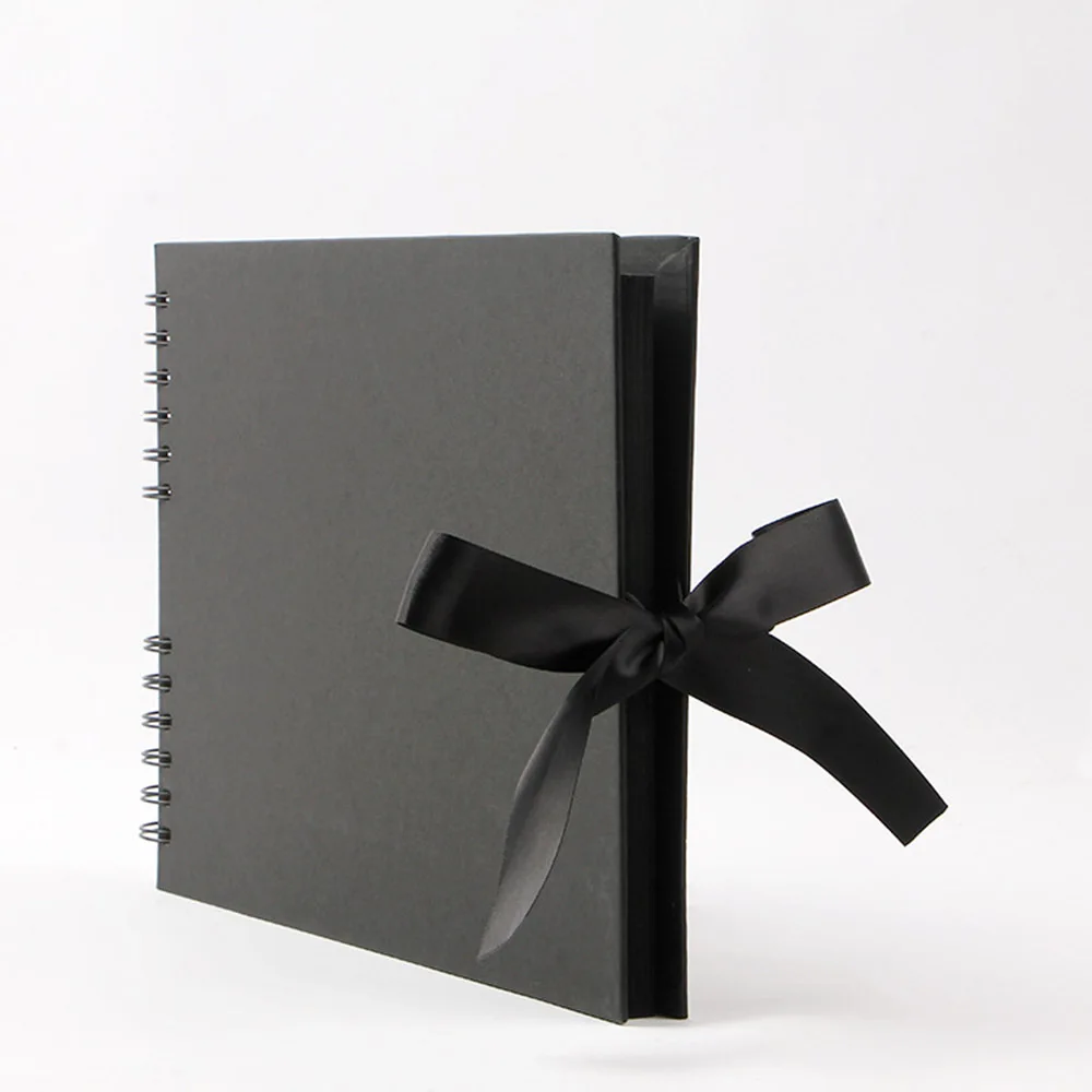 60 страниц бумажный альбом Свадебная Гостевая книга DIY юбилей путешествия Свадьба