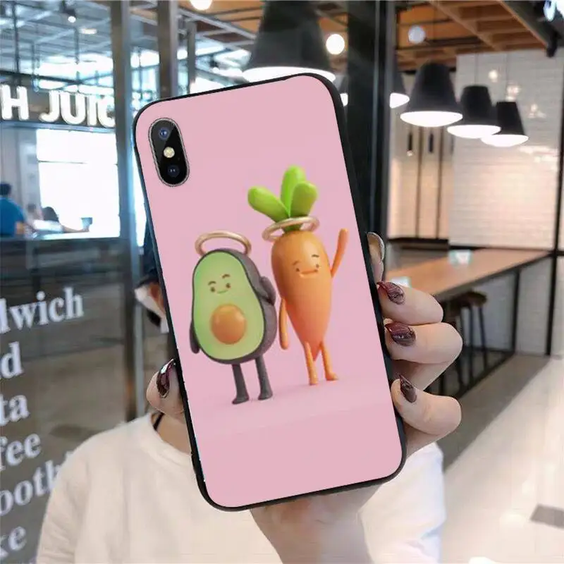 

Avocado Phone Case for iPhone 11 12 pro XS MAX 8 7 6 6S Plus X 5S SE 2020 mini
