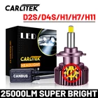 Светодиодсветодиодный лампы для фар H7 LED D2S Canbus 360 Mini H1 H8 HB3 9005 HB4 9006 H11 H9 9012 HIR2 D4S HID Kit, автомобильная лампа 80 Вт 6000 лм K