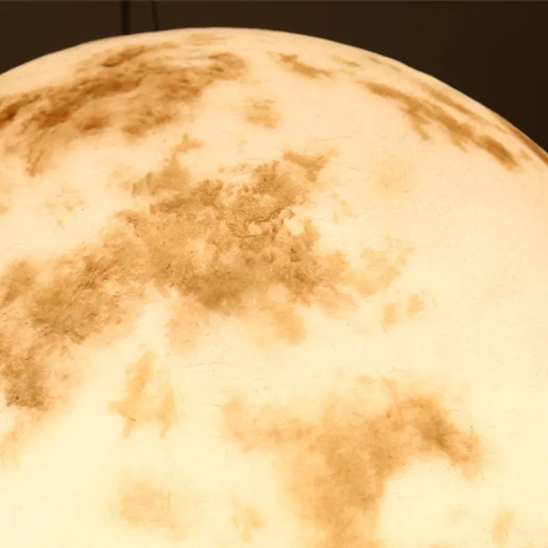 

LED Planet hanging lamp Kids room Bedroom Nursery Children room LED moon globe light fixtures Indoor house lustre suspension