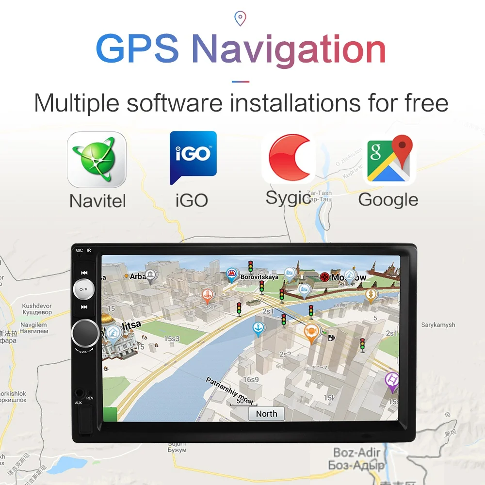 2G+ 32G 2DIN Android автомобильный DVD мультимедийный плеер для Volkswagen Nissan hyundai Kia 7 ''универсальный автомобильный радиоприемник gps навигация WiFi