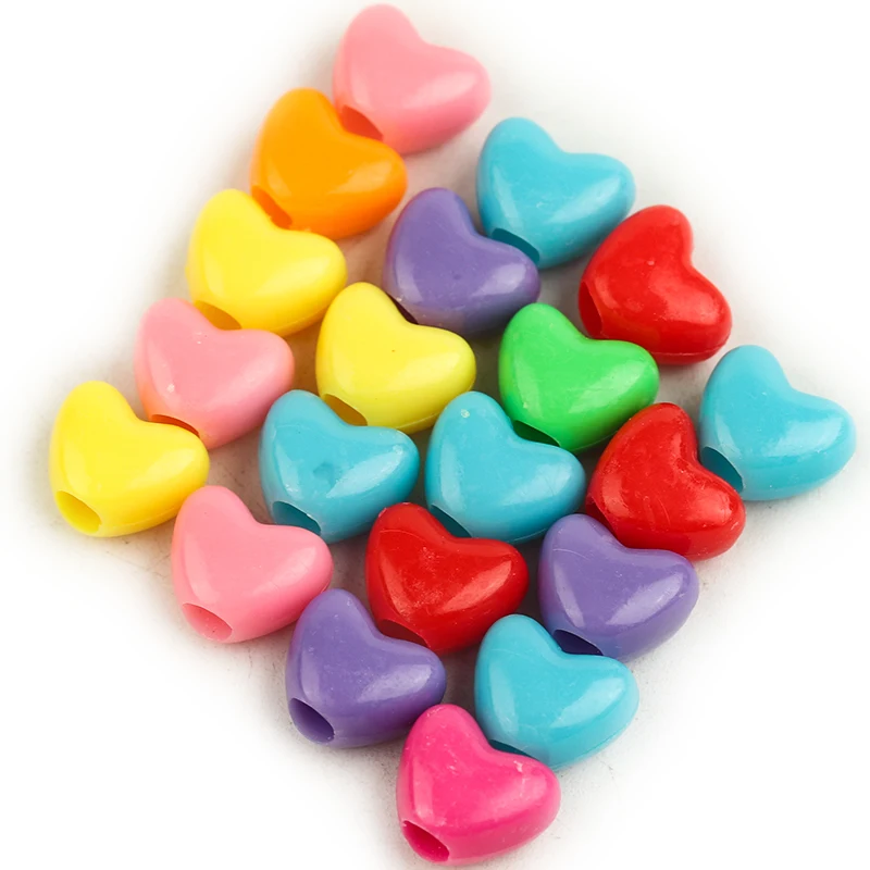 50 шт./лот пластиковые плоские круглые бусины с резьбой в виде сердца диаметр 11 5 мм