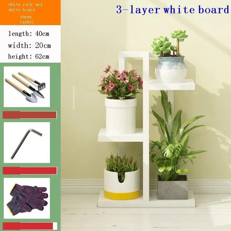 

Для балкона, деревянная комнатная подставка для растений, украшение для балкона, уличная полка, Цветочная подставка