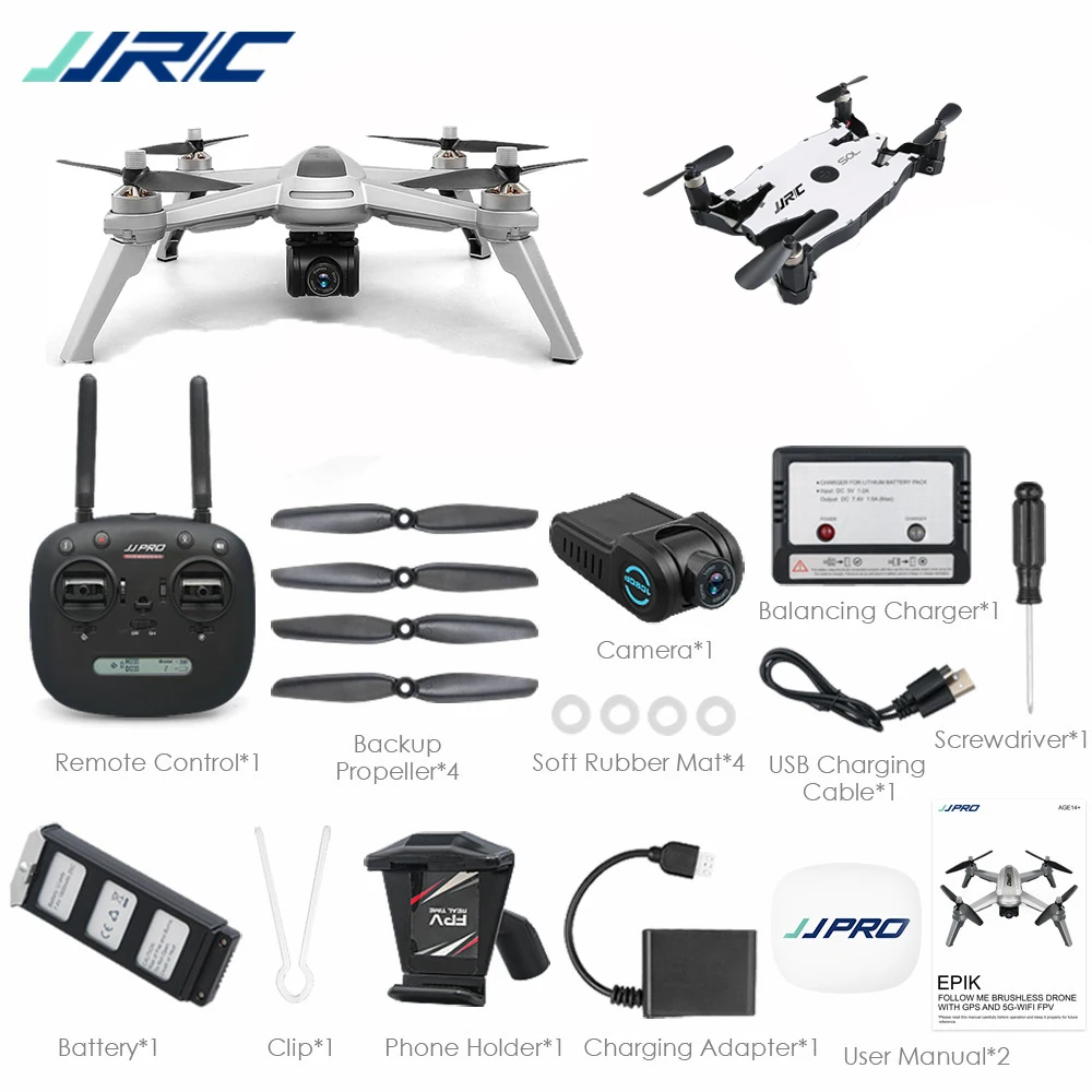 X5 1B With H49 Бесплатные Подарки! JJRC JJPRO X5 5G GPS WIFI FPV С Камерой HD 1080P Max. 18 мин. Следуйте За Мной Дрон Со Стабилизацией Высоты Радиоуправляемый Дрон Квадрокоптер RTF - Цвет: X5 1B With H49