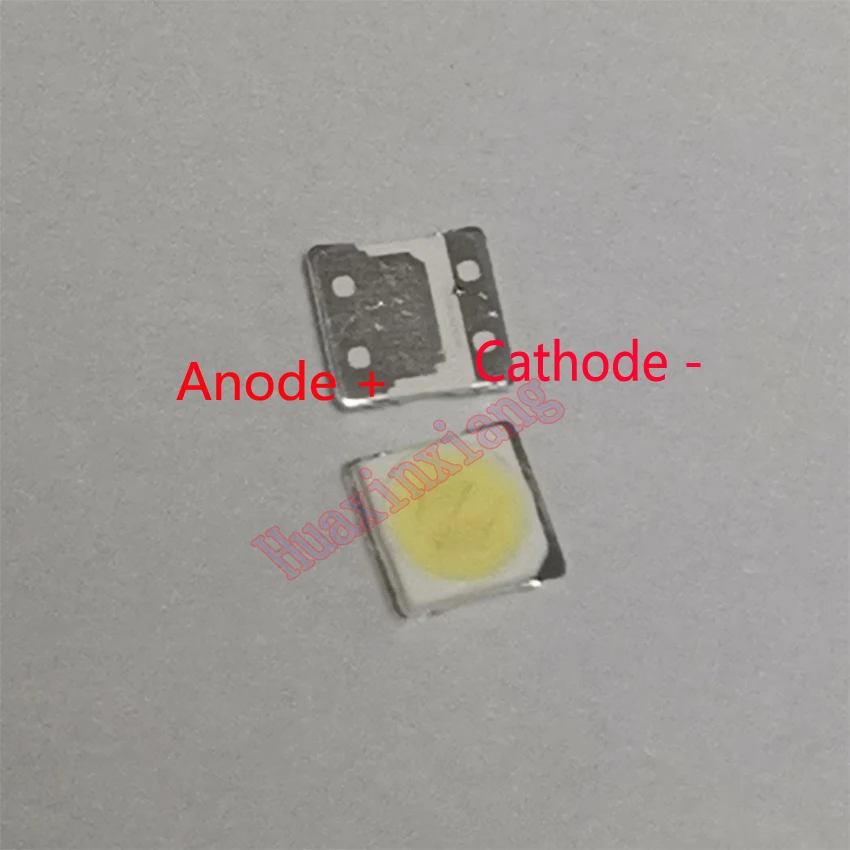 50PCS/Lot LG 3535 6V SMD LED Cold White 2W High Power For TV/LCD Backlight | Лампы и освещение