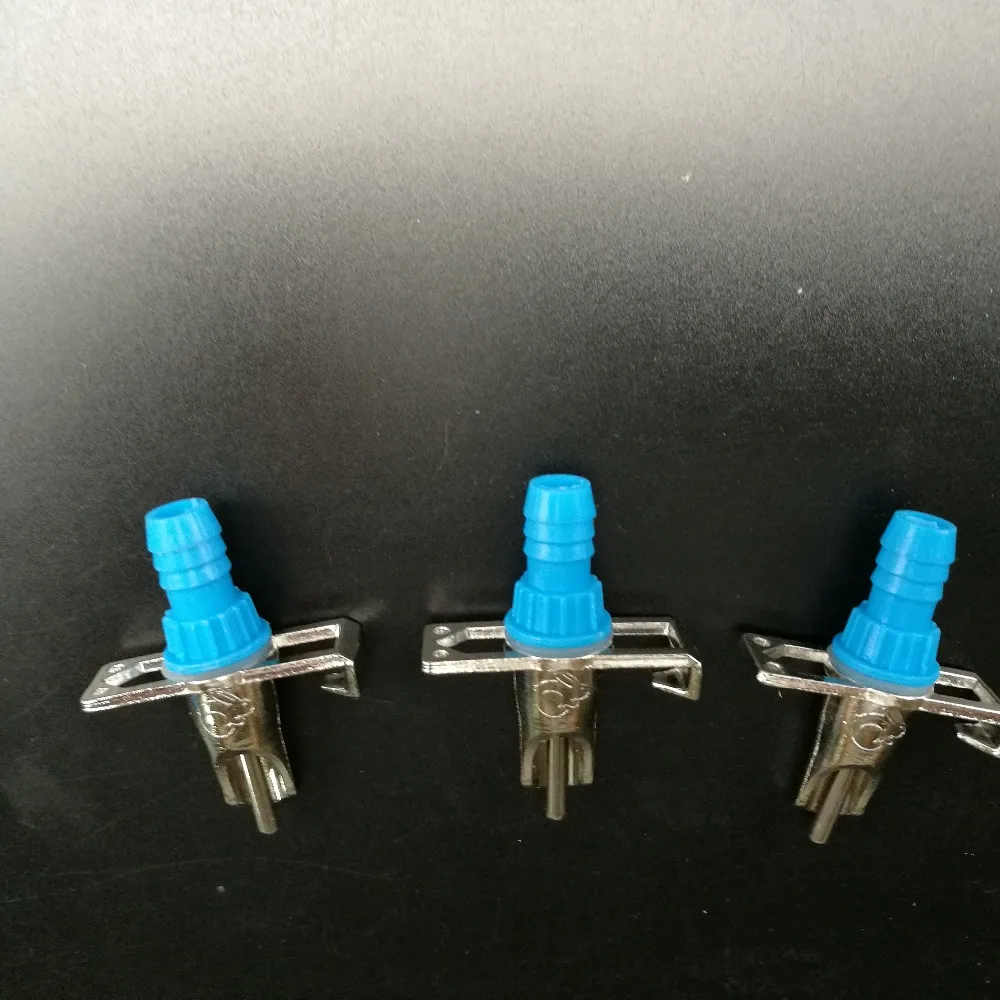 100 комплектов капельная поилка Ранняя из нержавеющей стали светильник голубая