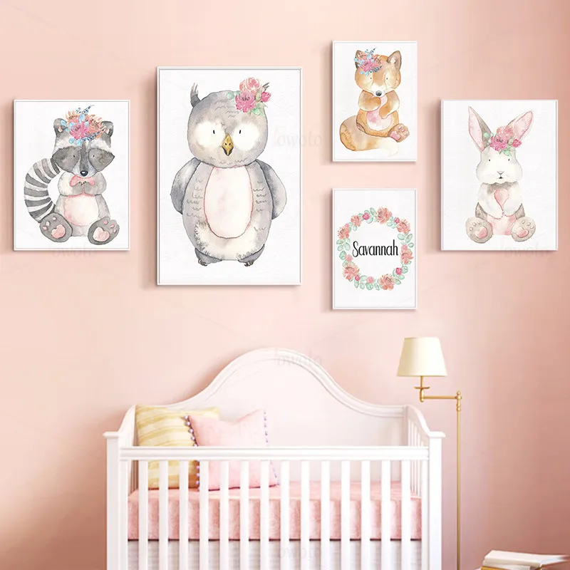 Питомник животных с розовыми цветами женская обувь из парусины принтом