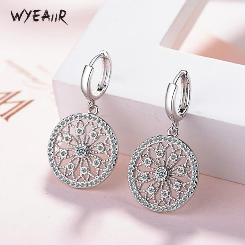 WYEAIIR изысканный геометрический кулон в виде Ловца снов из циркония креативный