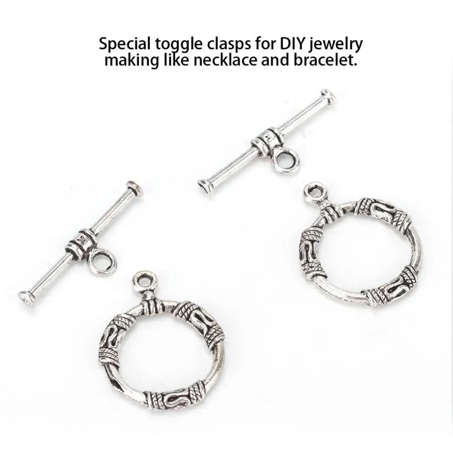 DIY 20 шт винтажная ручная работа тумблер O shape T ожерелье изделия в виде ювелирных