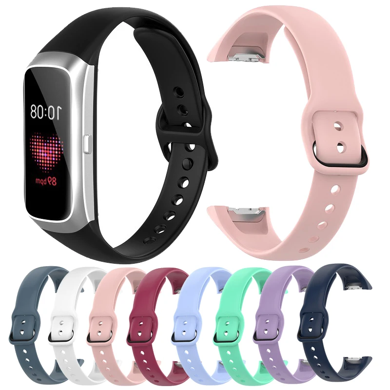 

Soft Silicone Straps For Samsung Galaxy Watch Fit R370 Sports Smart Bracelet Wrist Band Loop For Samsung Galaxy Fit R370 Correa