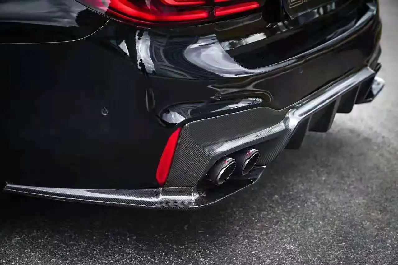 

3D Style Auto Rear Bumper Diffuser With Rear Splitter FOR F90 M5