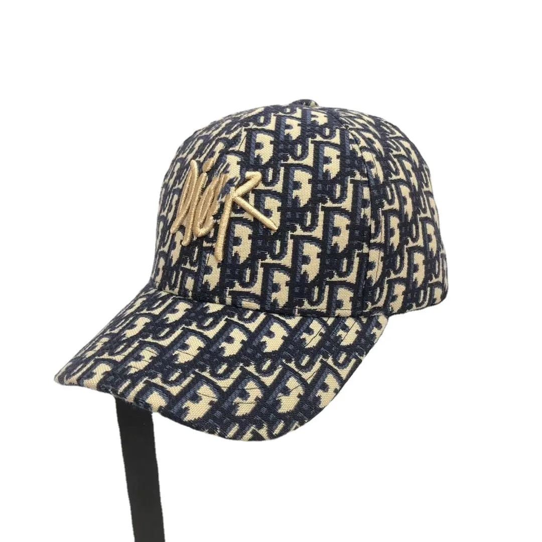 

Presbyopic Baseball Cap Letter Embroidery Printed Men's and Women's Cap Classic Tide Brand British Bent Brim Hat