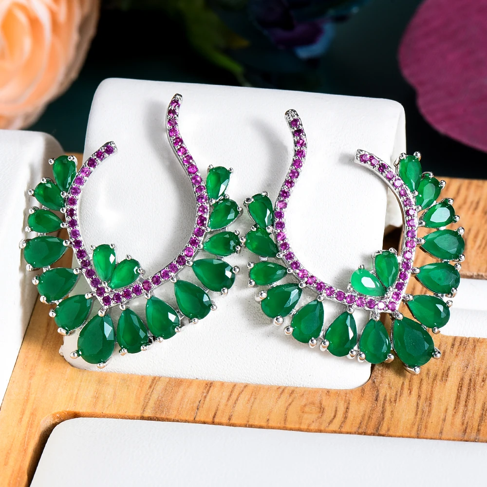 GODKI желтый микро CZ инкрустация Восход кубический циркон женские обручальные