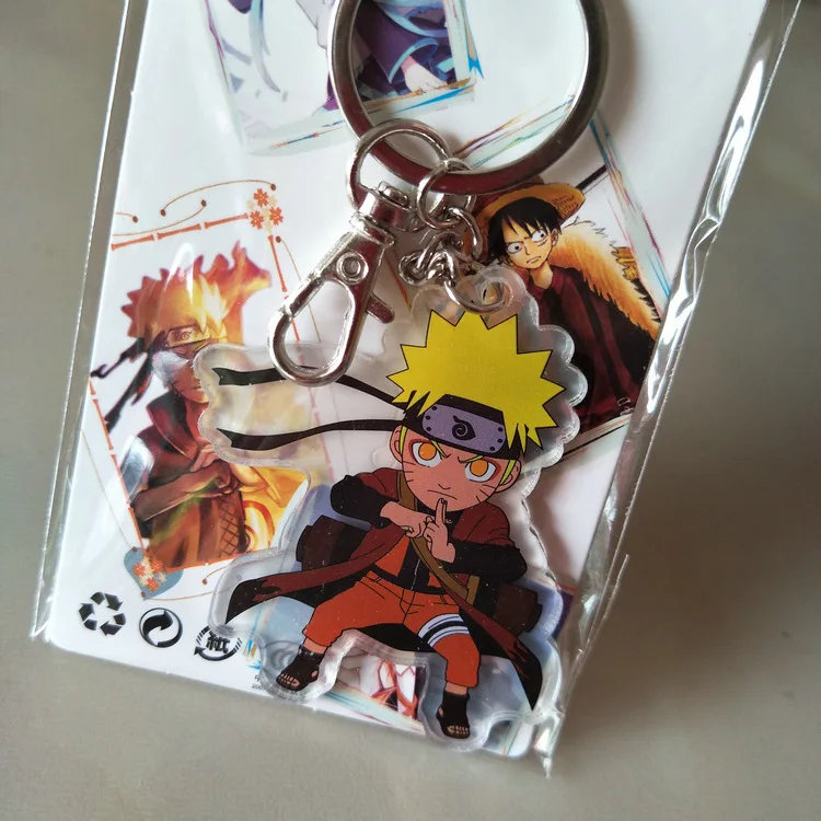 Новинка 2020 акриловый брелок для ключей с аниме Наруто подвеска Какаси прозрачный