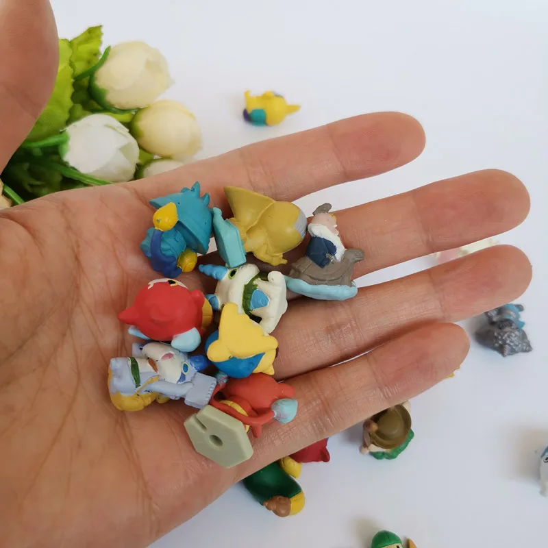 50 шт./лот аниме уровень мультфильм Милая ПВХ фигурка 5 Монстр Игра level5 Jibanyan Whisper