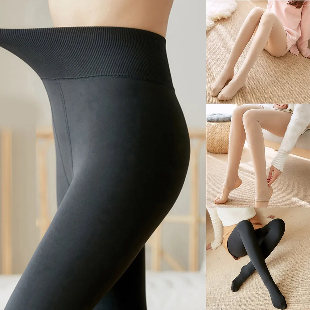 

Women Winter Warm Leggings Skinny Slim Pantyhose Stretch Thick Stockings B99