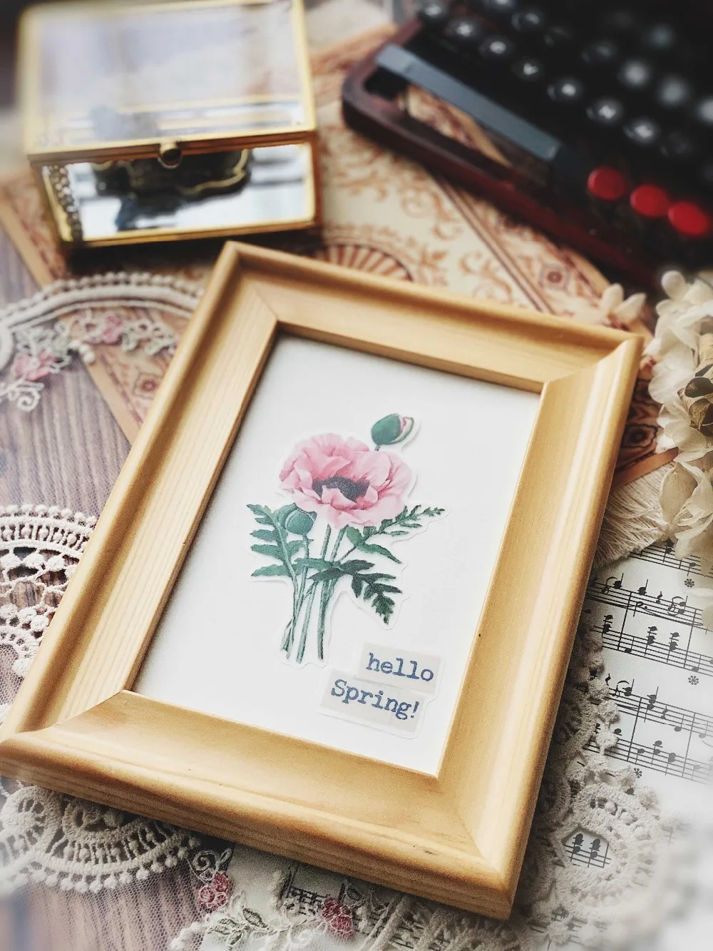 Beautiful Plants Vellum Paper Stickers for Scrapbooking Happy Planner/Card Making/Journaling | Дом и сад