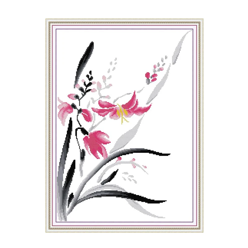 Набор для вышивки крестиком Daffodils 2 aida 14ct 11ct печать на холсте вышивка ручной