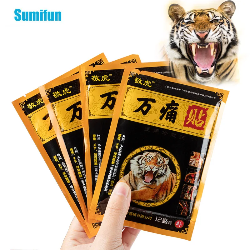 

12/24/36pcs Tiger Balm Pain Patch Osteoarthritis Herbal Plaster Shoulder Knee Muscle Joint Stiff Relief Body Relaxation Plasters