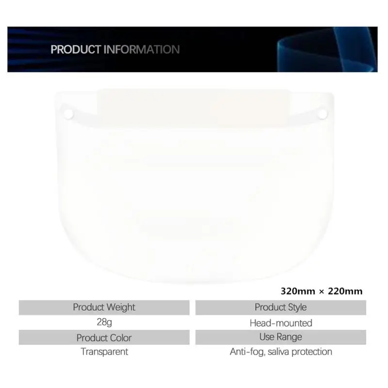 New Protective Case Adjustable Anti Droplet Dust-proof Full Face Cover Mask Visor Shield Windproof Washable | Дом и сад