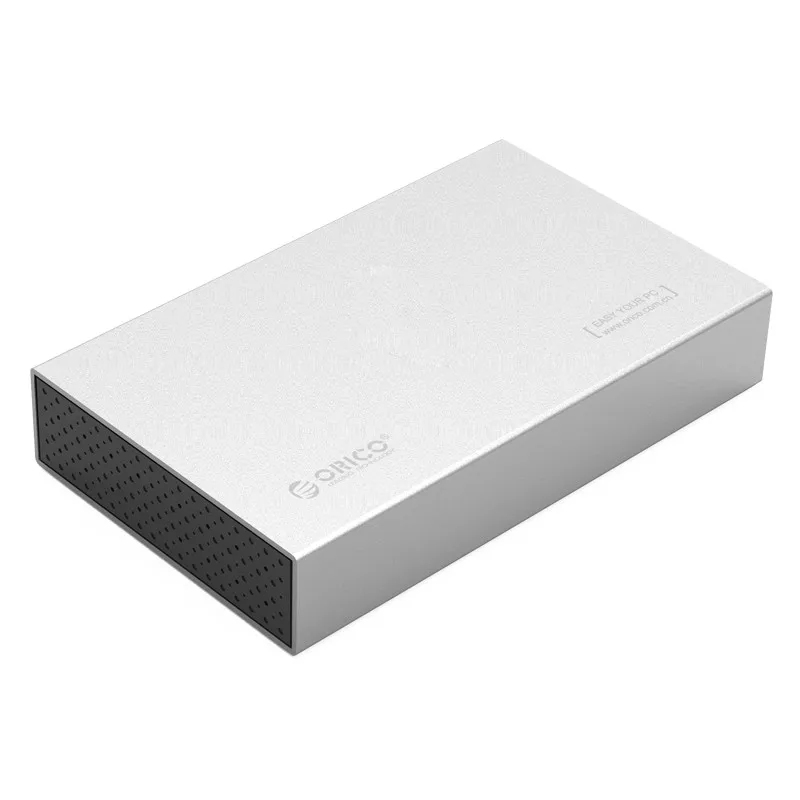Чехол ORICO для жесткого диска с алюминиевым разъемом SATA на USB C 3,5 дюйма SSD/Sata HDD корпус для хранения USB3.1 SATA 3 с адаптером питания 12 В