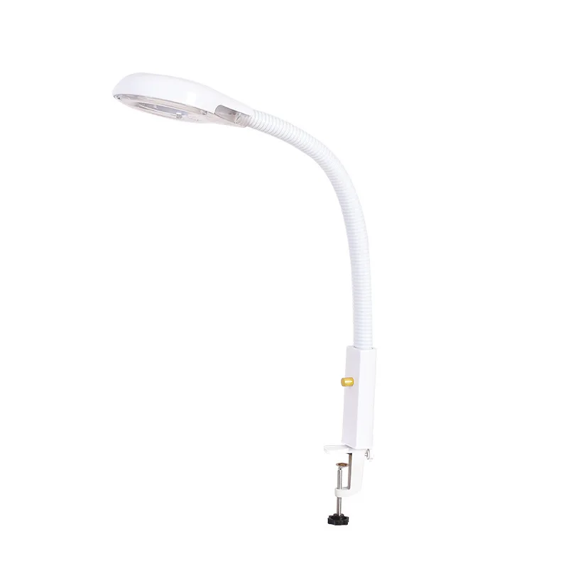구매 클립 식 테이블 램프 돋보기 24W120 구슬 네일 아트 및 속눈썹 그림자없는 플로어 램프 차가운 빛 독서 램프