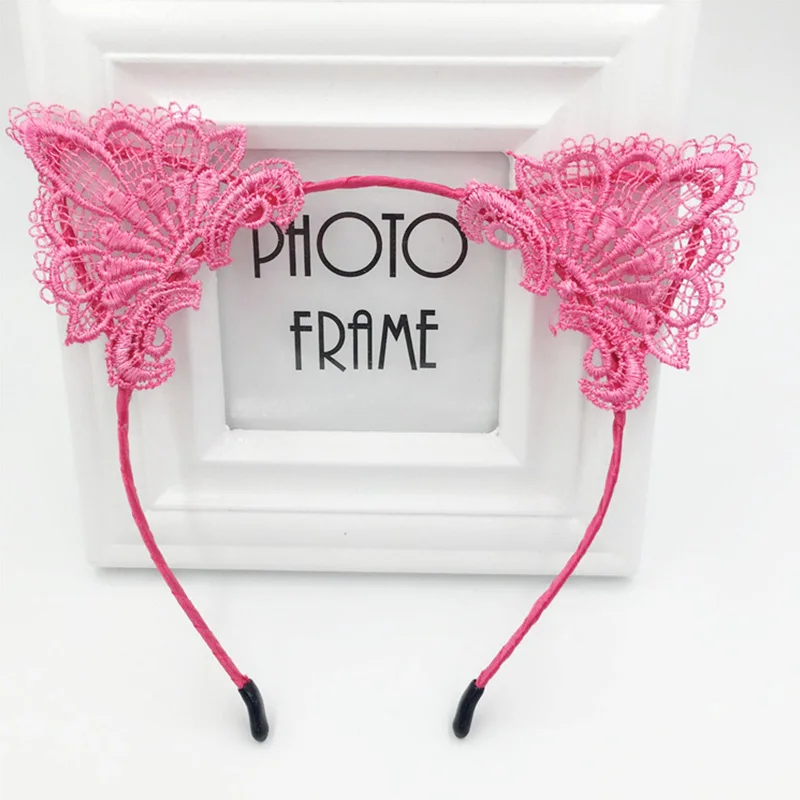 Женская резинка для волос и повязка на голову модная черного цвета шнуровке с