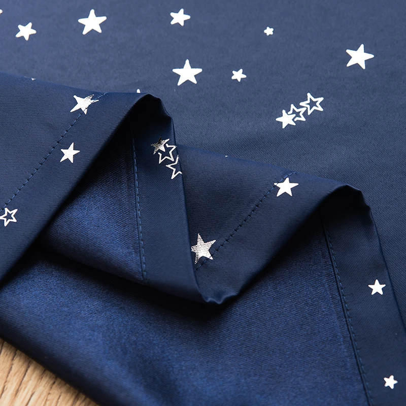 Современные затемняющие шторы со звездами занавески для гостиной спальни окон