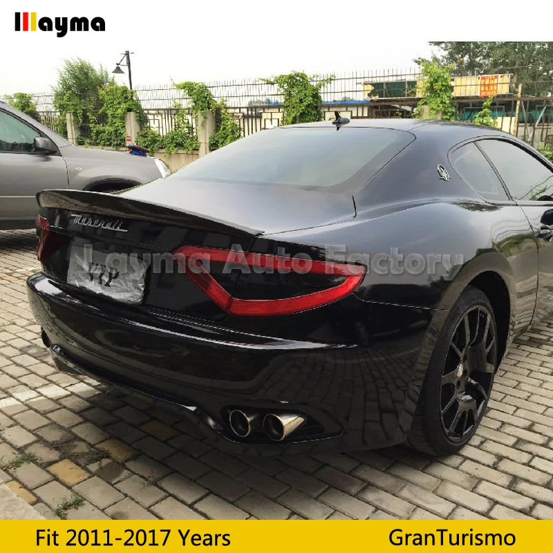 Nov Стиль углеродного волокна задний спойлер на багажник для Maserati Gran Turismo 4 2 T Coupe
