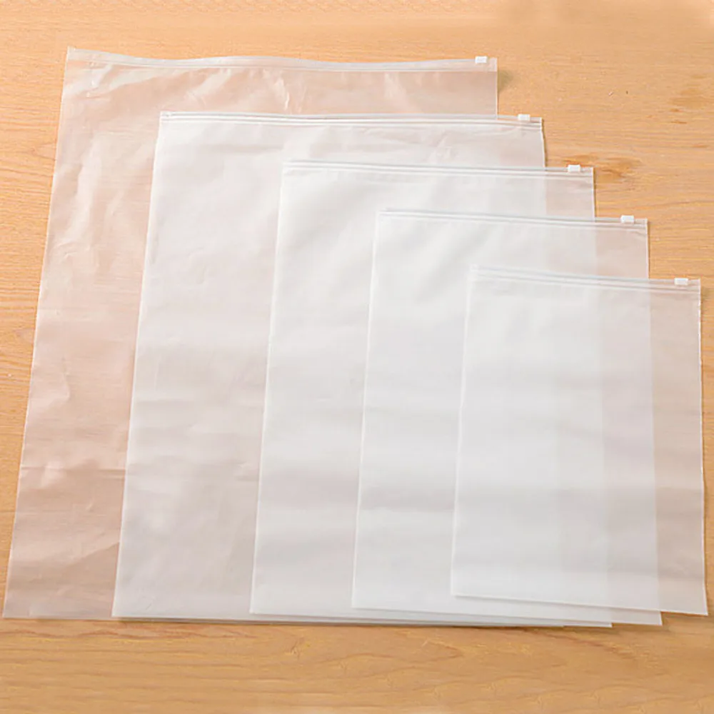 Сумка для хранения водонепроницаемая полупрозрачная одежда с молниями нижнее