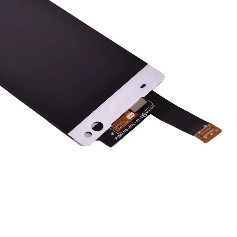 ЖК-дисплей и дигитайзер сенсорного экрана в сборе черно-белого цвета для Sony Xperia C5