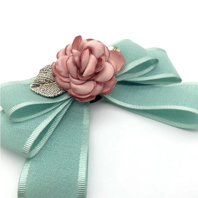 I Remiel корейская мода ткань роза искусственная брошь галстук бабочка модная