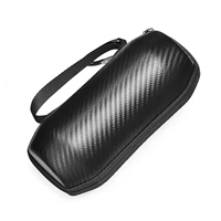 2021 newest carbon fiber carrying travel case bags for jbl flip5 wireless bluetooth speaker cases shockproof protective box