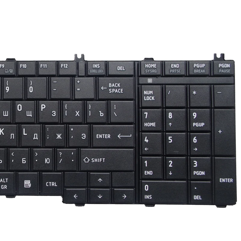 Русская клавиатура для ноутбука toshiba Satellite C650 C655 C660 C670 L675 L750 L755 L670 L650 L655 L770 L775 L775D RU |