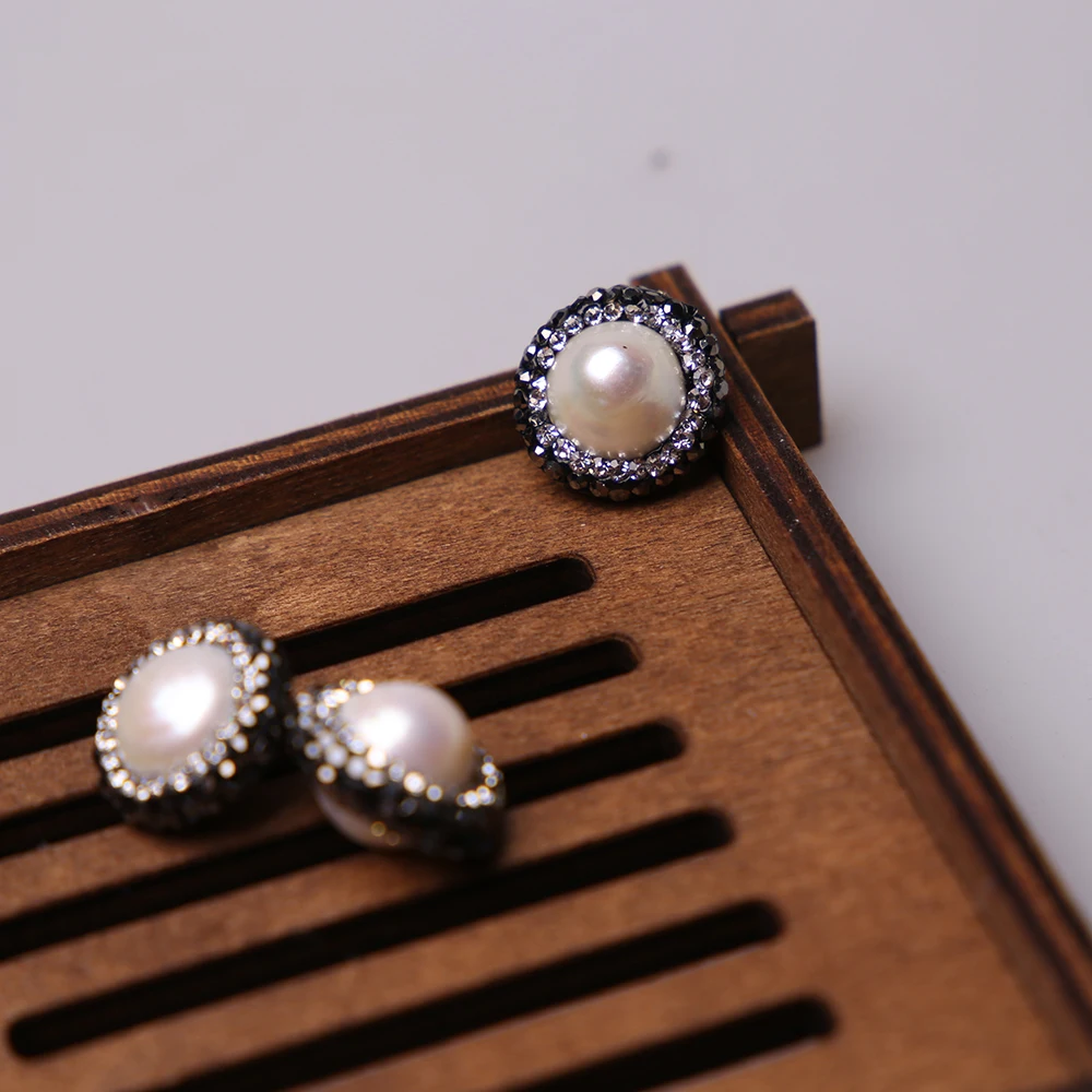 5 шт. соединительные бусины из натурального пресноводного жемчуга|Бусины| |