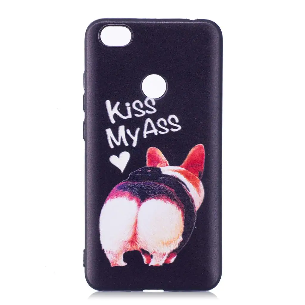 Case For Xiaomi Mi Redmi Note 5A 5 A Soft TPU Silicone Protector Back Cover Coque Note5A Animal Patterned Phone Cases |