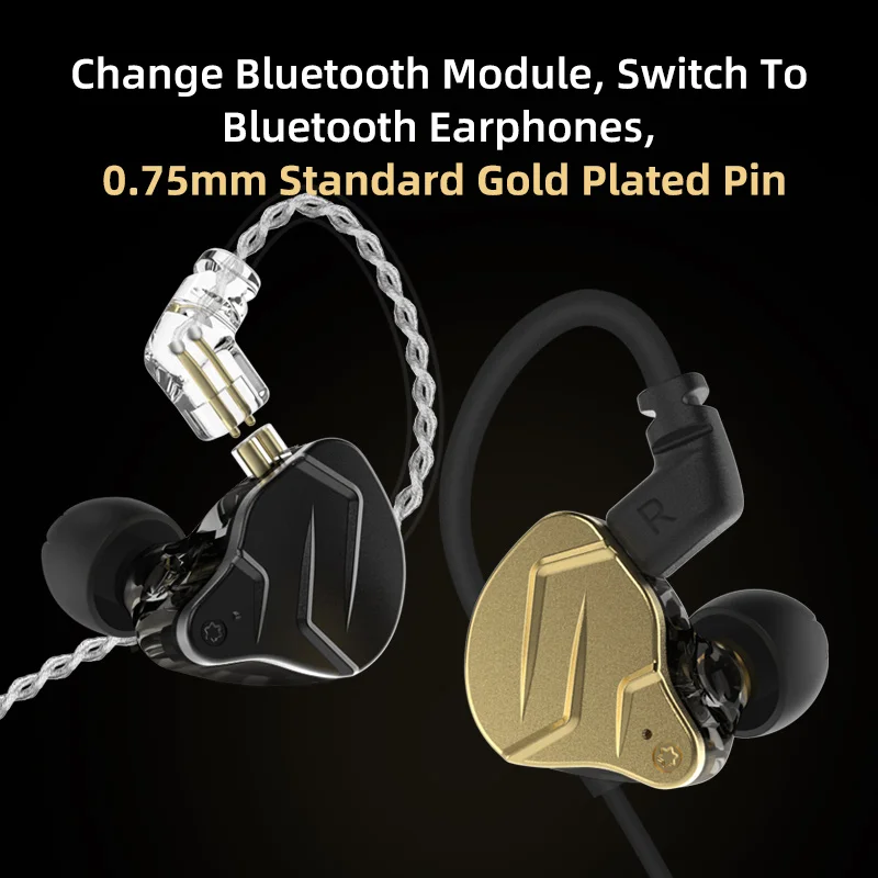 KZ ZSN Pro X 1BA + 1DD гибридная технология HIFI металлические наушники-вкладыши бас