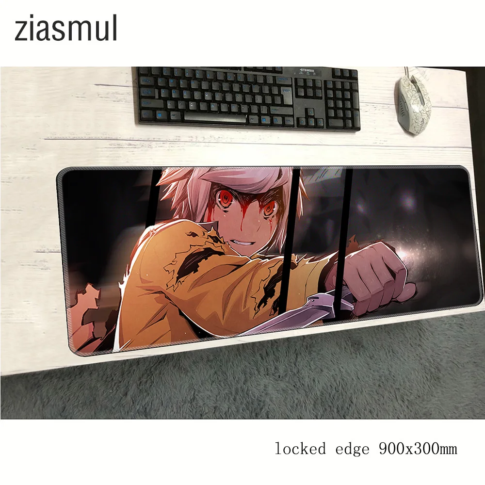 Коврик для мыши DanMachi игровой 900x300x3 мм | Компьютеры и офис