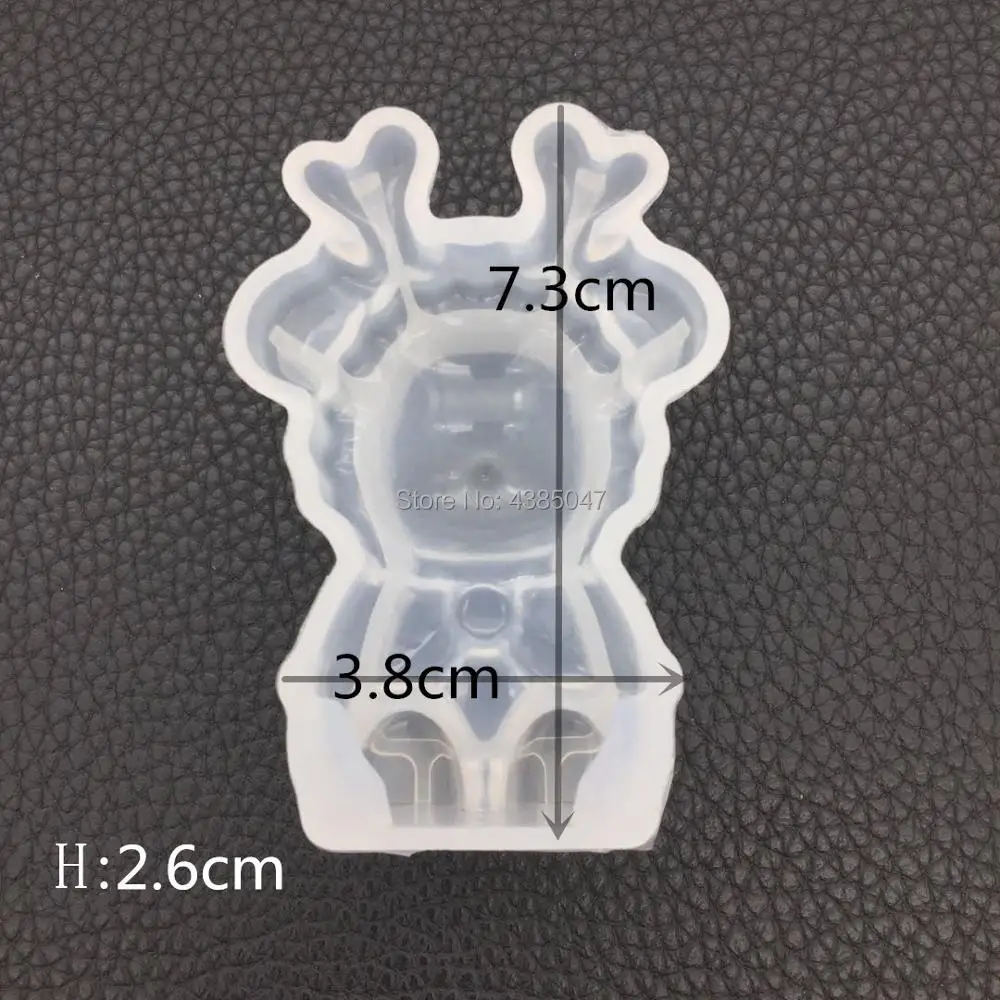 DIY ремесло олень с плащом Expoxy Смола форма для изготовления ювелирных изделий