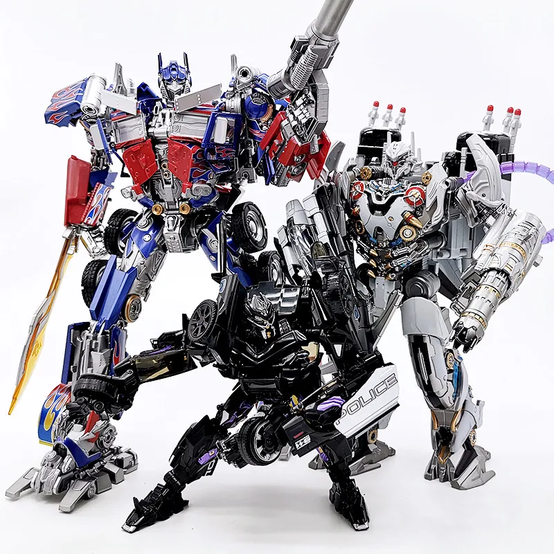BMB Трансформеры модель фильма полицейский автомобиль Металл optimus prime LS08 |