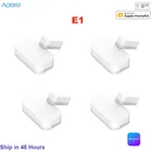 Умный датчик открытия окон и дверей Aqara E1 Zigbee, версия 2021, дистанционное управление через приложение для умного дома, работает с приложением Mijia Apple HomeKit, 3,0