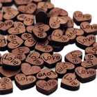 100 шт. деревянный стол в форме сердца, рассеиватель, День Святого Валентина, аксессуары для рукоделия, украшение сделай сам, свадебные украшения, декор для вечеринки, День святого Валентина