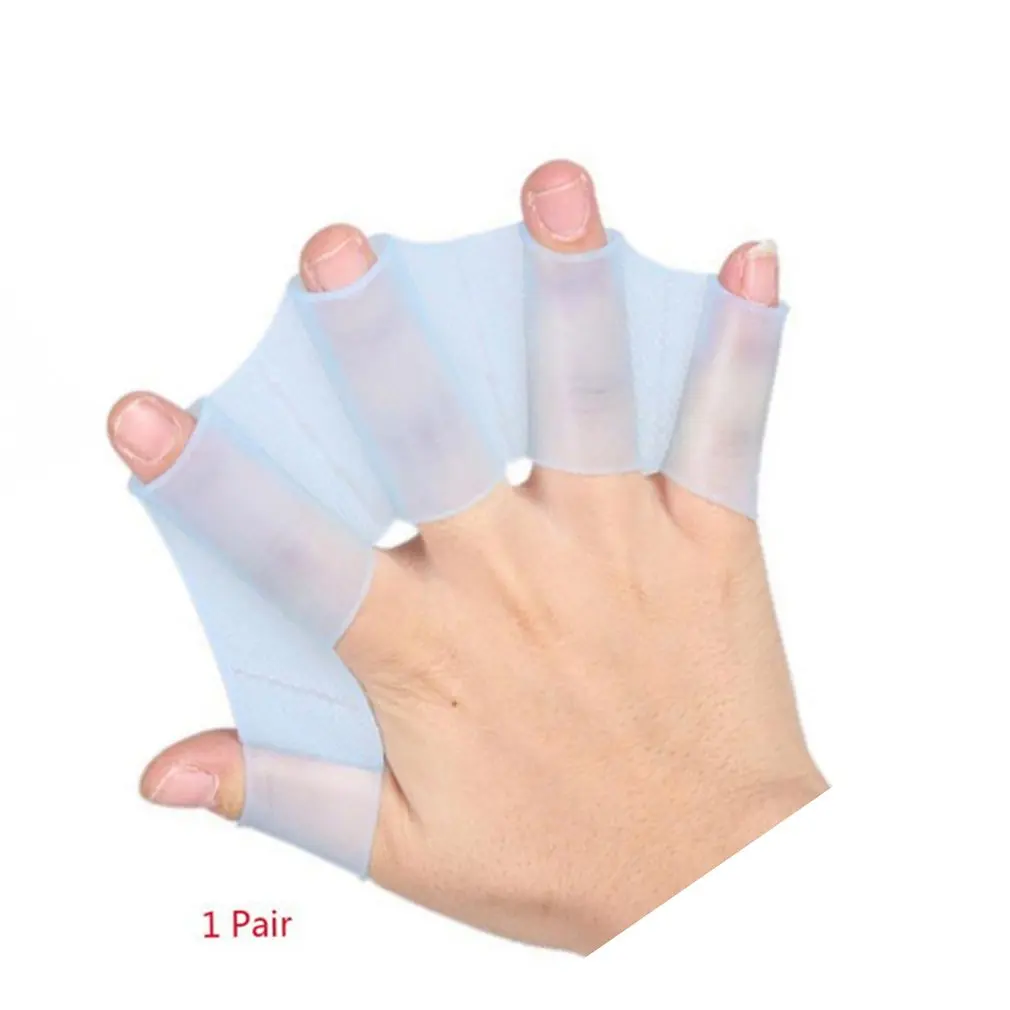 1 пара силиконовые ласты для плавания в стиле унисекс|Плавательные перчатки| |