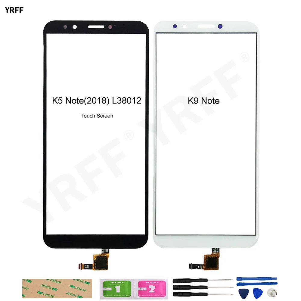 

Для Lenovo K9 Note мобильный сенсорный экран для Lenovo K5 Note (2018) L38012 сенсорный экран дигитайзер Переднее стекло Сенсорная панель Новинка