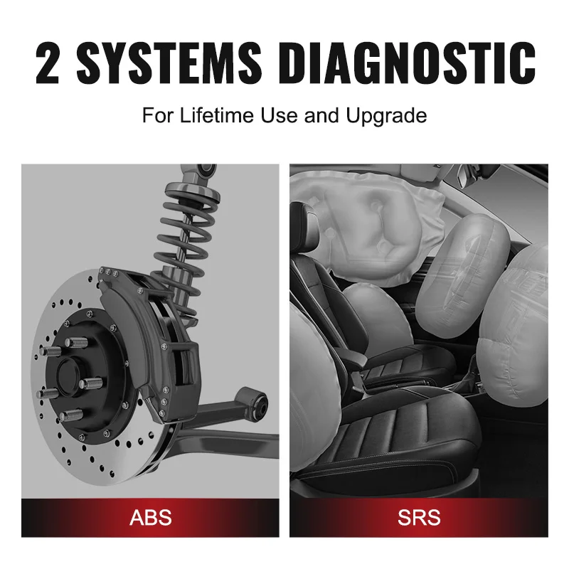 Диагностический сканер MUCAR CS2 Obd 2 тестер для автомобилей бесплатные масла EPB ABS SRS
