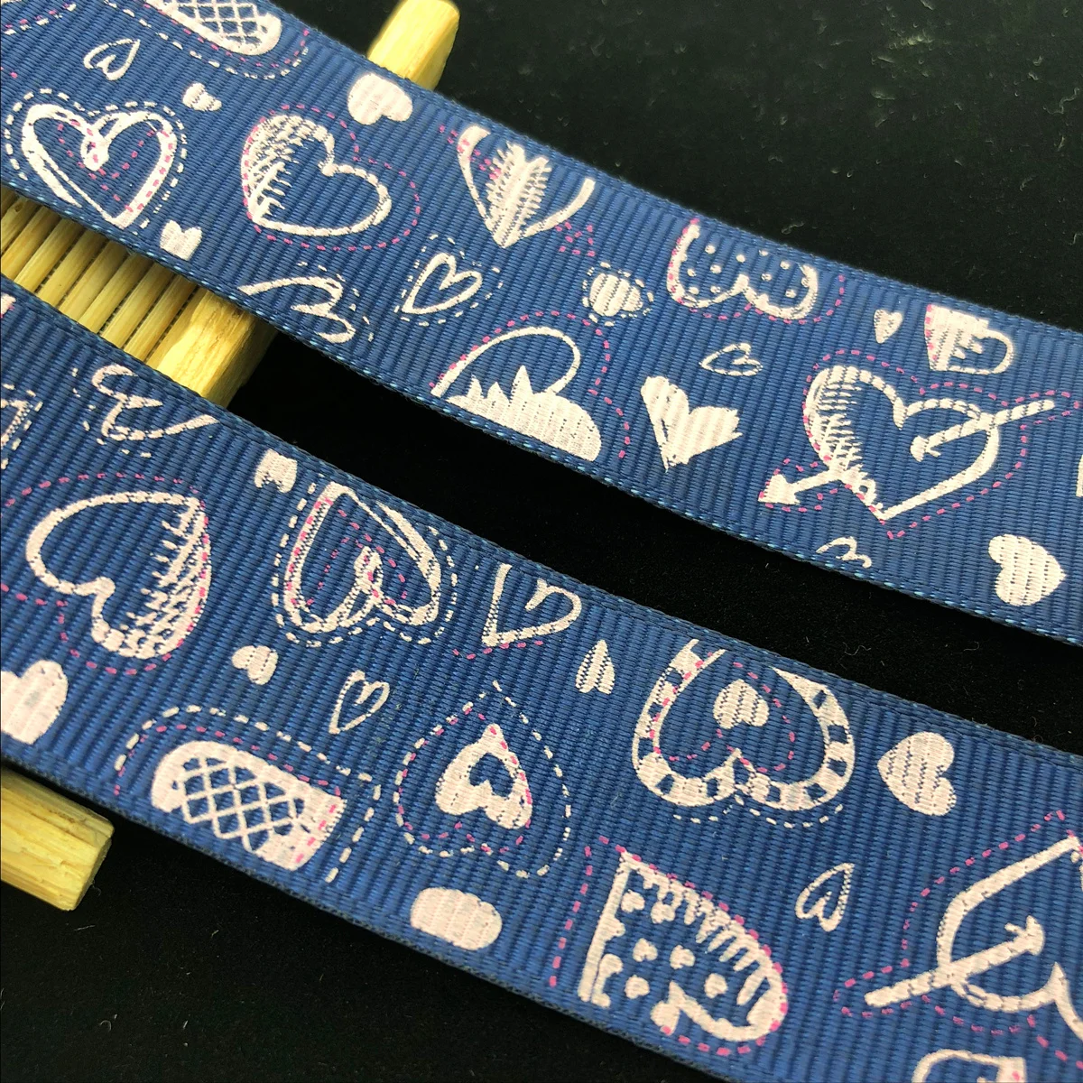 Новинка 5 ярдов 1 дюйм 25 мм разноцветный бант для волос со стрелой Купидона | Дом и