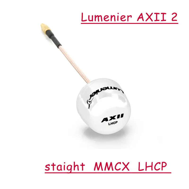 Lumenier AXII 2 5,8 GHz 2.2dBi усиление FPV Антенна MMCX/Прямая MMCX/U. FL/угловая стебби/дальняя антенна SMA RC Drone Accs