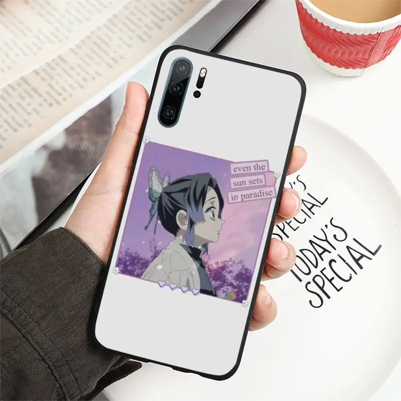 

Demon Slayer Nezuko Tanjirou Kanawo Phone Case For Huawei P40 P20 P30 lite Pro P Smart 2019 Mate 40 20 10 Lite Pro Nova 5t