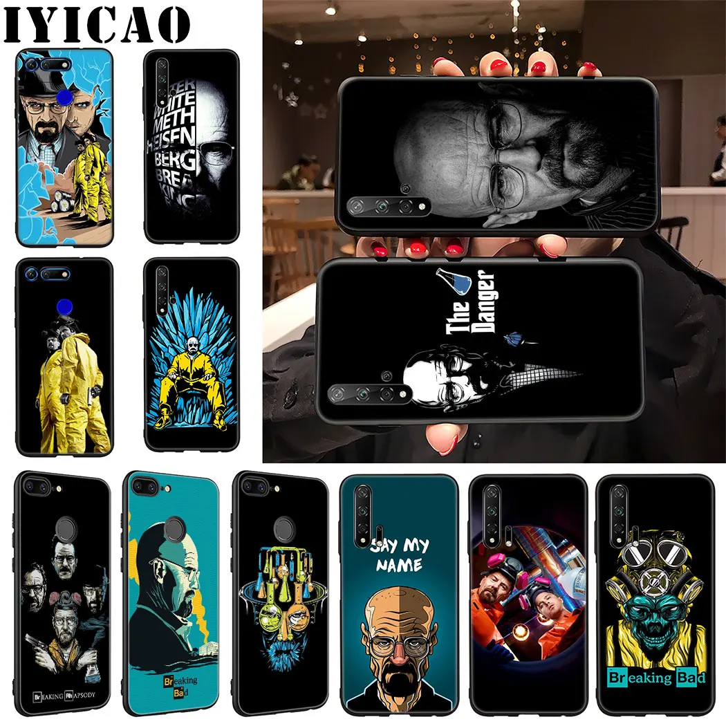 IYICAO Гейзенберг во все тяжкие мягкий чехол для телефона Huawei Honor 9X20 Pro 7A 7C 7X8 9 10 Lite 8X 8C