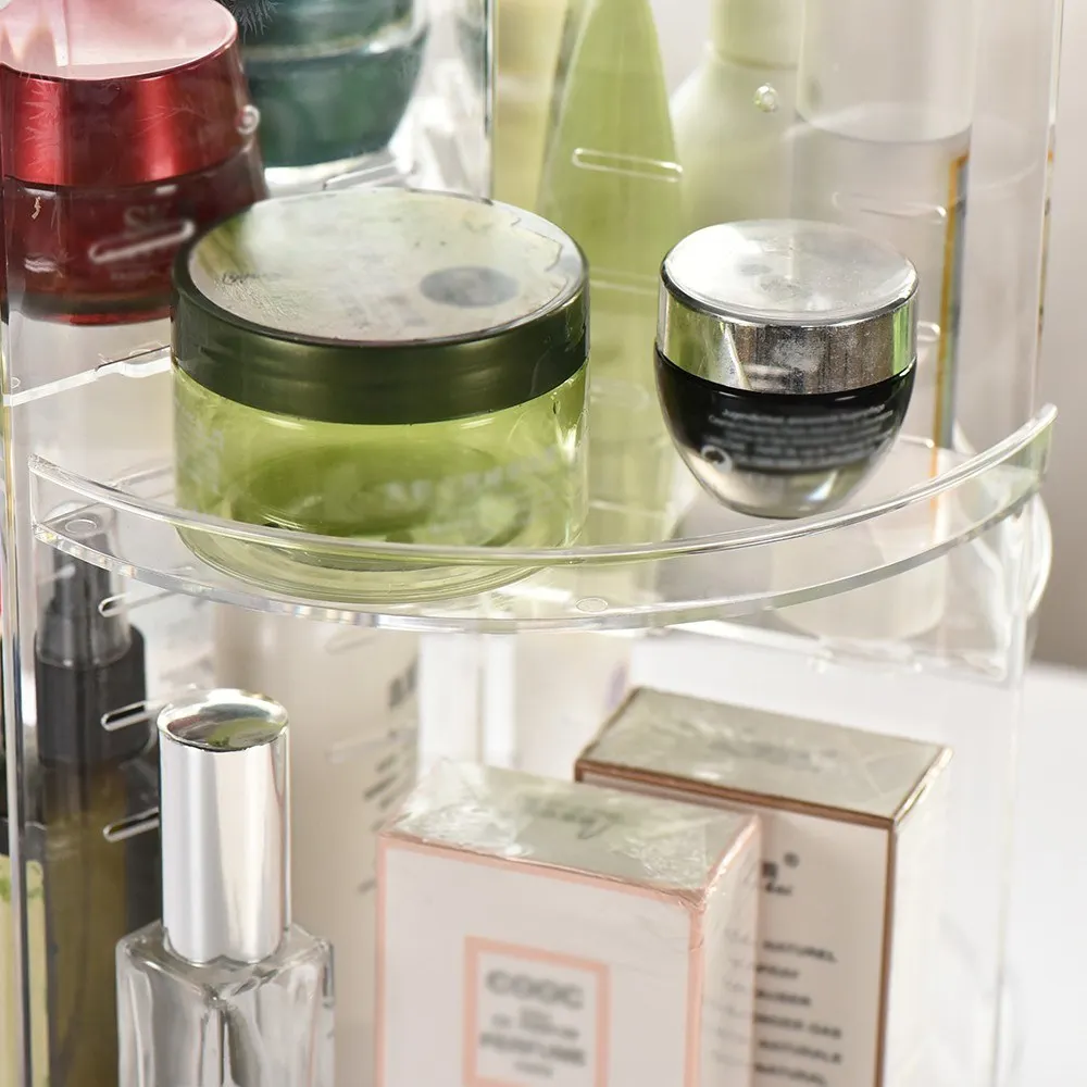 Многофункциональная косметическая коробка для хранения Прозрачная Акриловая